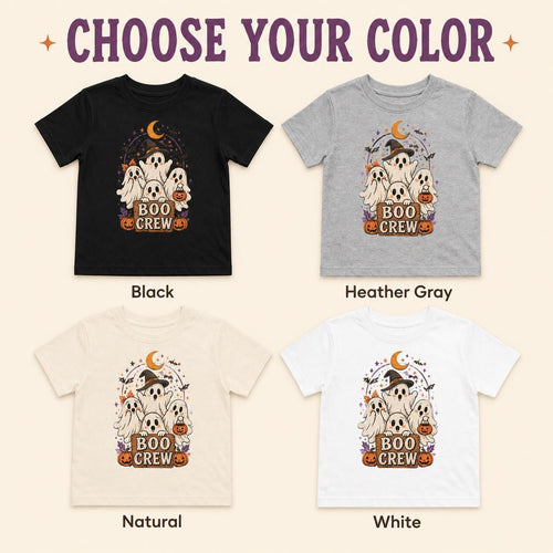 Boo Crew Toddler Halloween Tee